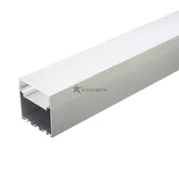 Профиль накладной алюминиевый с экраном GS-5050 Anod — Китай