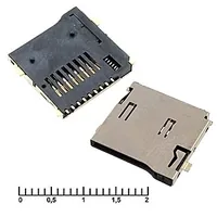 micro-SD SMD 9pin ejector — Китай
