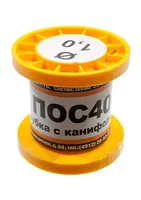Припой ПОС40 ТР 1.0мм катушка 50г — ПМП