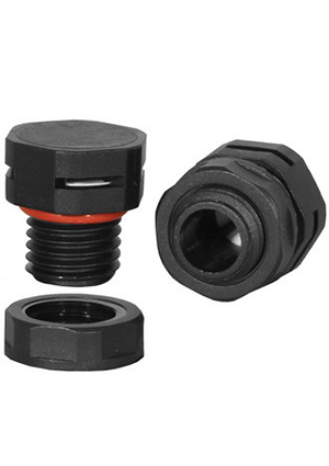 M12X1.5 PA66 BLACK