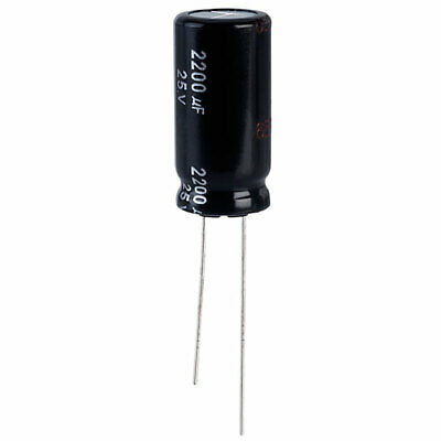 2200uF 25V 20% 105C 12.5x25mm / ECA1EHG222