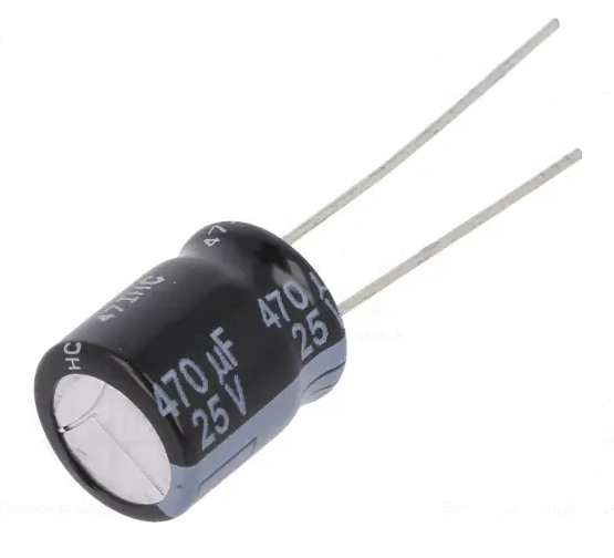 470uF 25V 10x12.5 105C Low ESR / EEUFR1E471