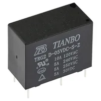 TRG2-D-5VDC-S-Z — Tianbo Relay