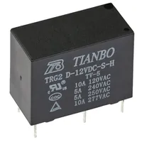 TRG2-D-12VDC-S-H — Tianbo Relay