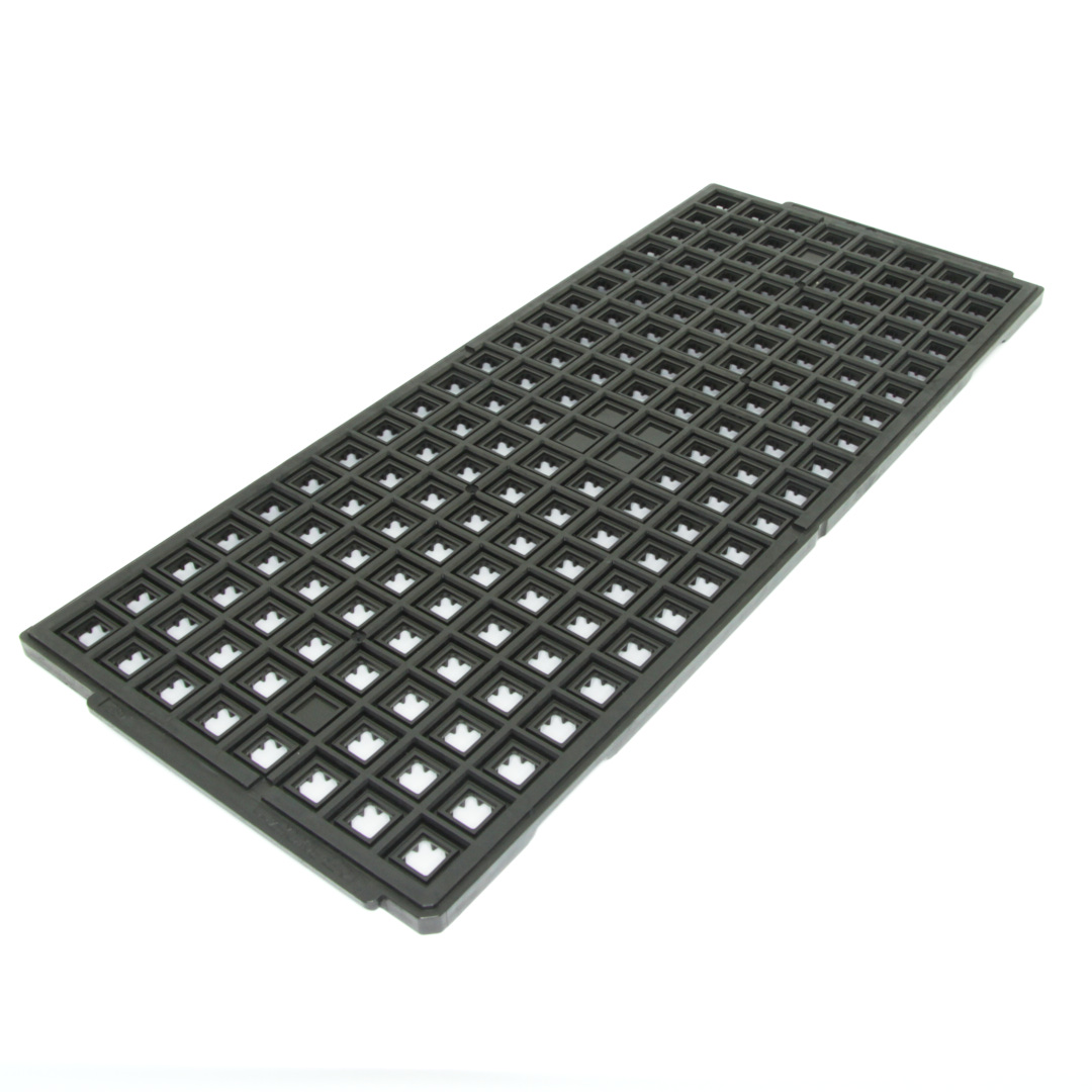 LQFP 10х10 / Tray LQFP 10х10, 1.4mm (matrix 8 х 20) для LQFP/TQFP-44/64