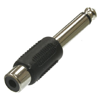 SZC-0142 / 6.35 mono-RCA jack
