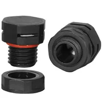 M12X1.5 PA66 BLACK — RUICHI