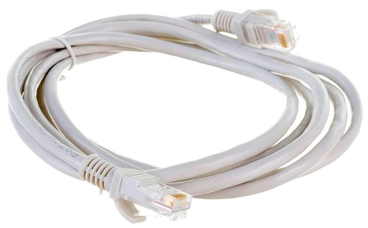 PP12-10M Патч-корд UTP Cablexpert PP12-10M кат.5e, 10м, литой, многожильный (серый)