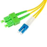 PC-LC/UPC-SC/APC-DBL-5 / 5м, 2мм, сдвоенный — Китай