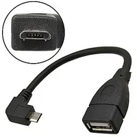 USB AF to MicroUSB 90 degrees (SZC) — SZC