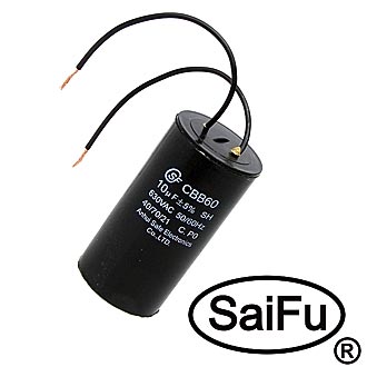 CBB60 10uF 630V WIRE (SAIFU)