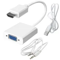 HDMI (m)-VGA (f)+AUX Power — RUICHI