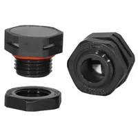 M16X1.5 PA66 BLACK — RUICHI