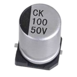 JCK 100uF 50V 20% 8x10,5mm 105C SMD / JCK1H101M080105