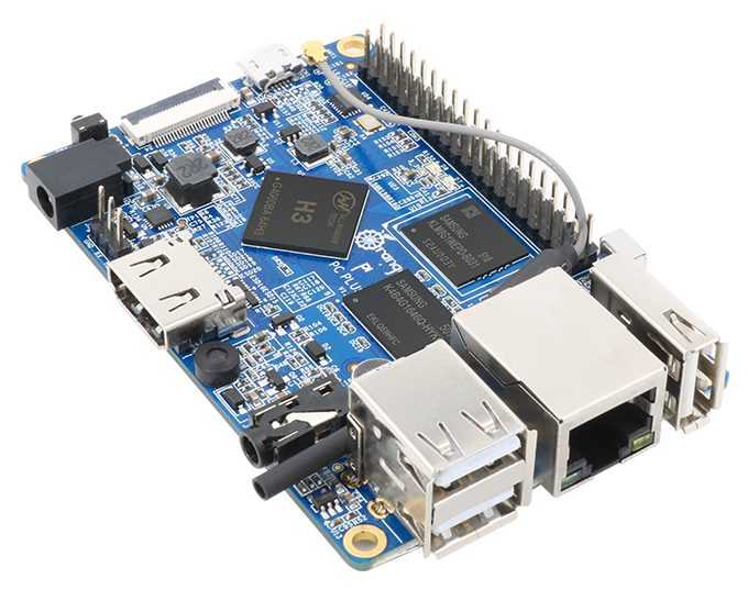 Orange Pi PC Plus (1GB RAM, 8 GB Flash)