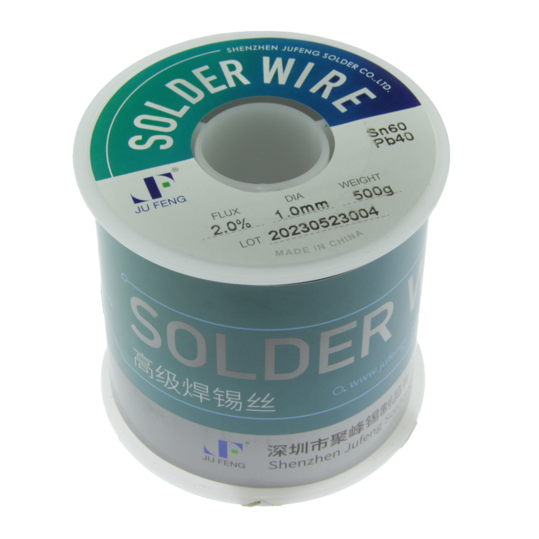 Sn60Pb40 flux 2% 1.0mm 500g (с флюсом)