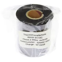 Риббон Ricoh B110C 75мм х 300м OUT втулка 1" диаметр рулона 67мм 4294920000 6F13208 — Weidmuller