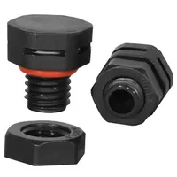 M10X1.5 PA66 BLACK — RUICHI