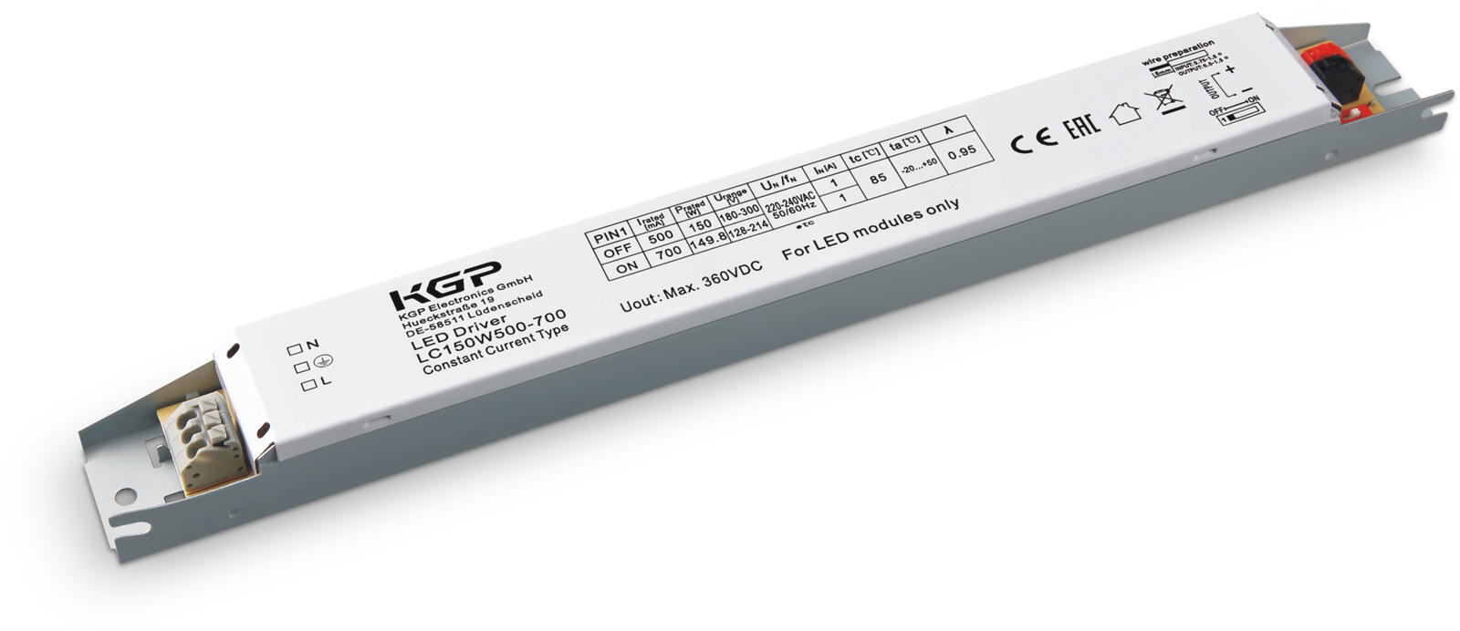 LC150W500-700
