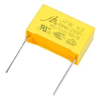JFW 1uF 310V 10% X2 26x21.5x12mm P:22,5mm / JFW0A9105K225000B — JB Capacitors