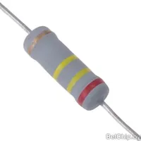 100R 5W 5% / MOF5WS-100R — SR Passives