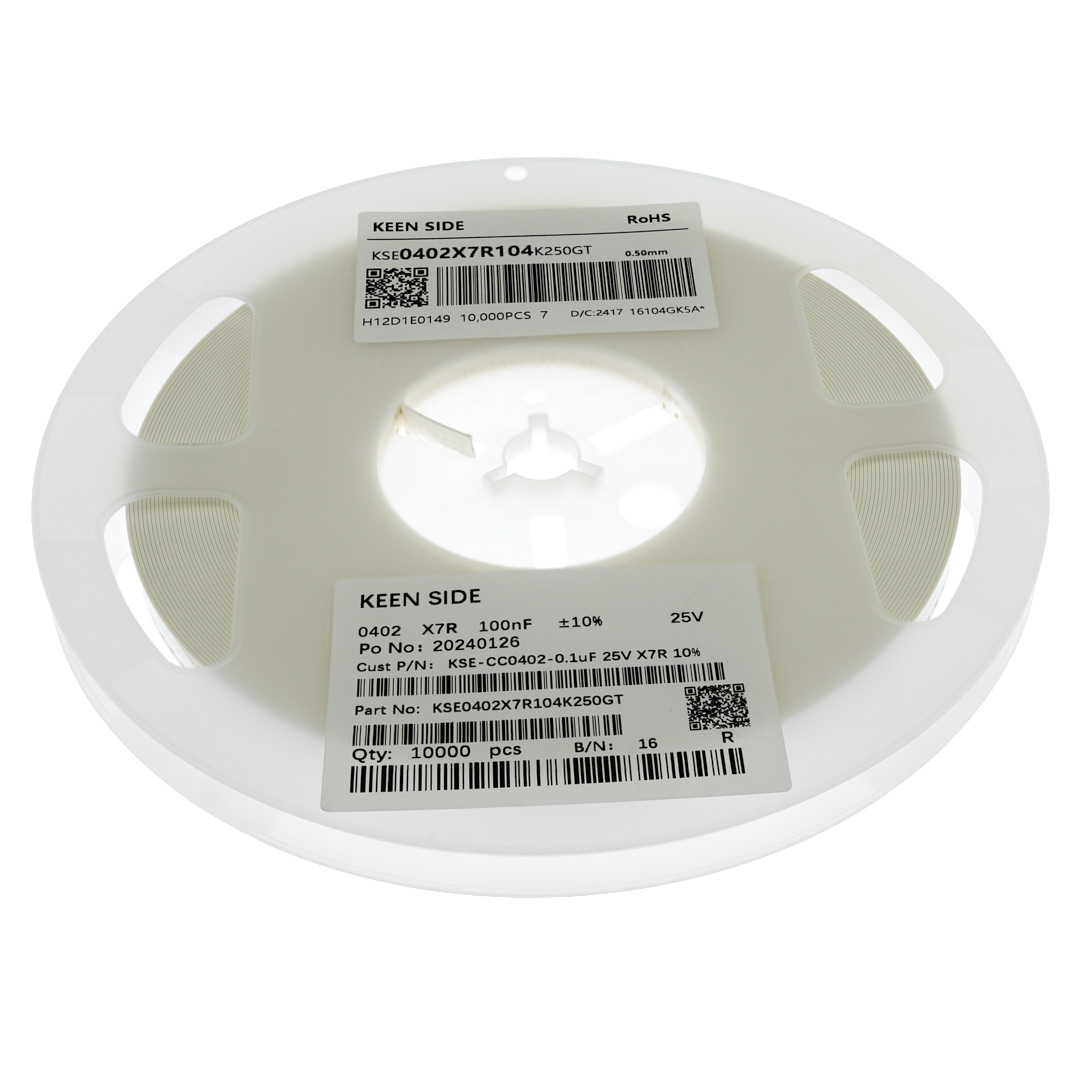 KSE-CC0402-0.1uF 25V X7R 10%