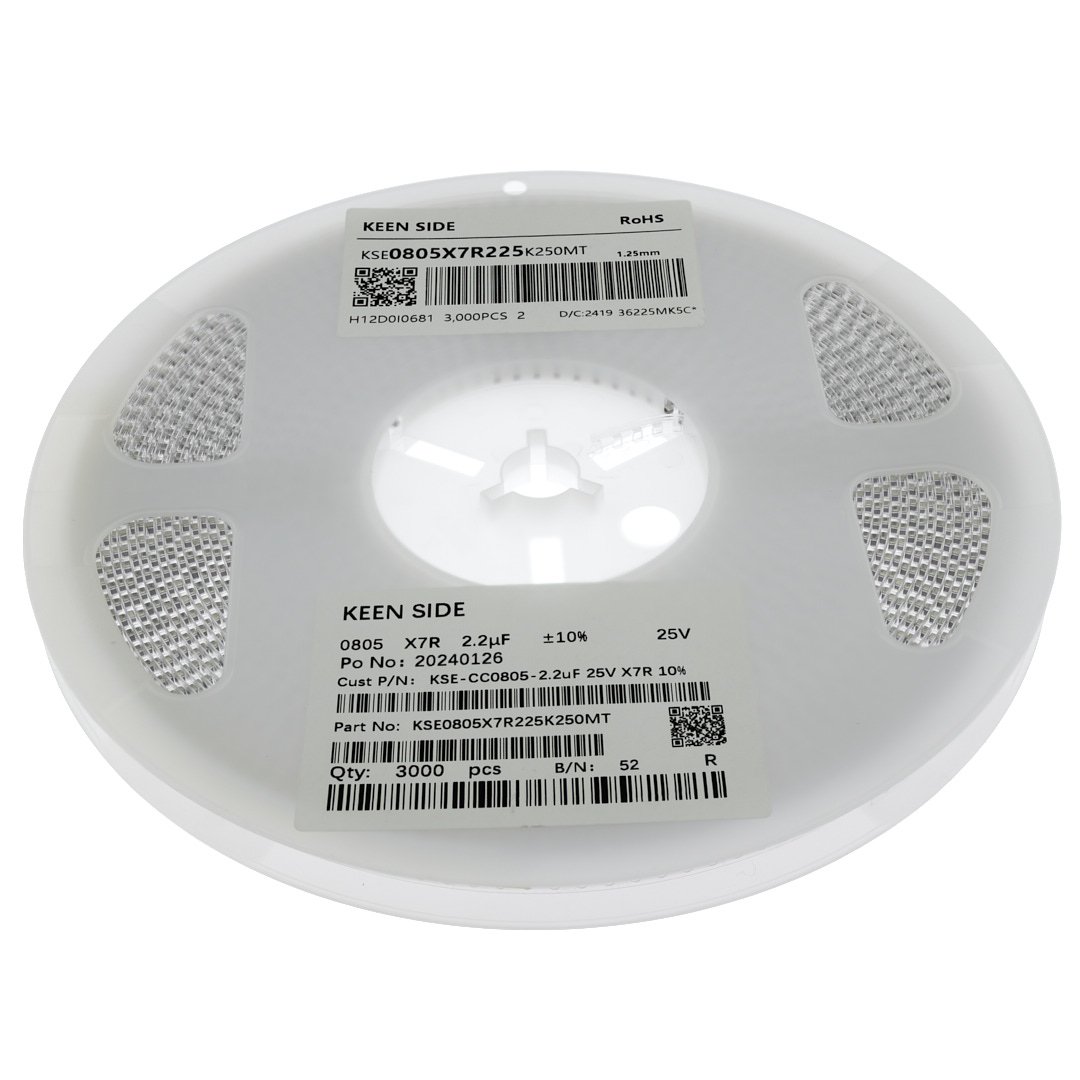 KSE-CC0805-2.2uF 25V X7R 10%