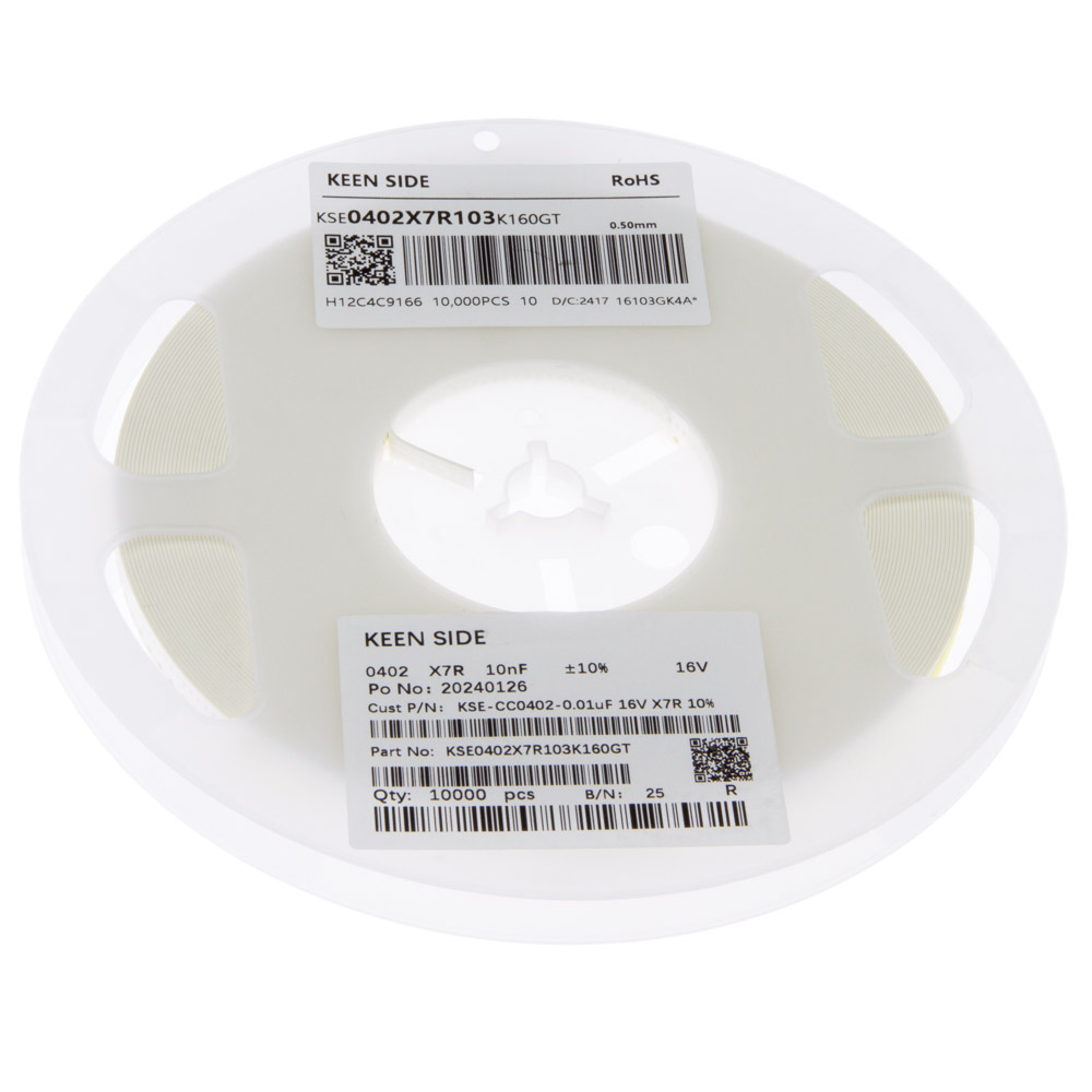 KSE-CC0402-0.01uF 16V X7R 10%