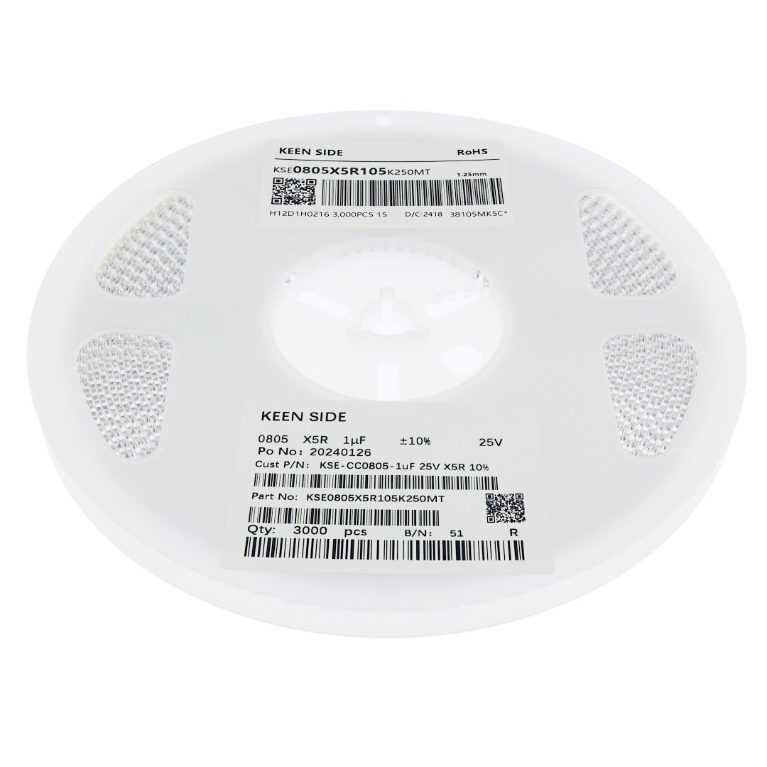 KSE-CC0805-1uF 25V X5R 10%