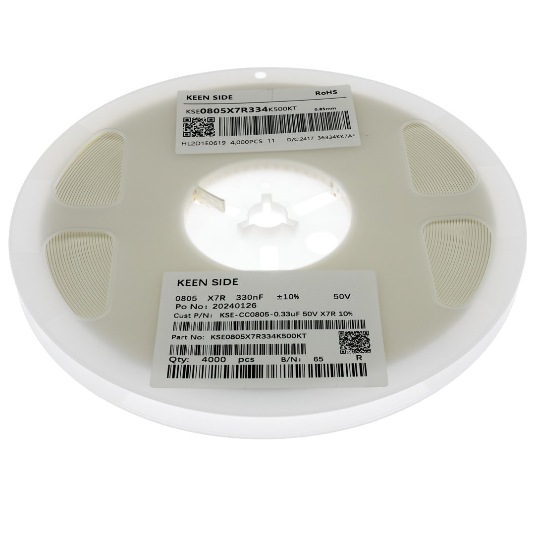 KSE-CC0805-0.33uF 50V X7R 10%