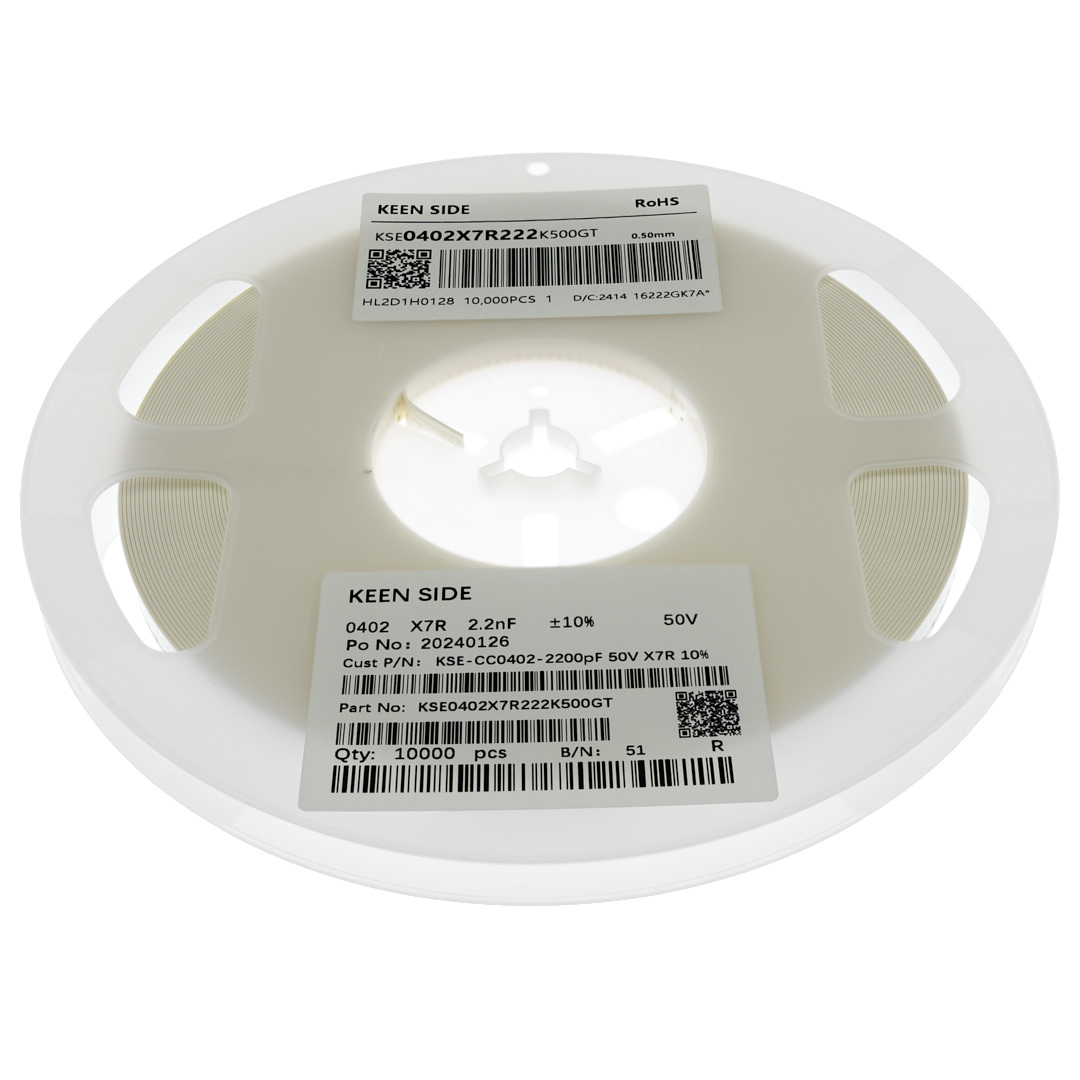 KSE-CC0402-2200pF 50V X7R 10%