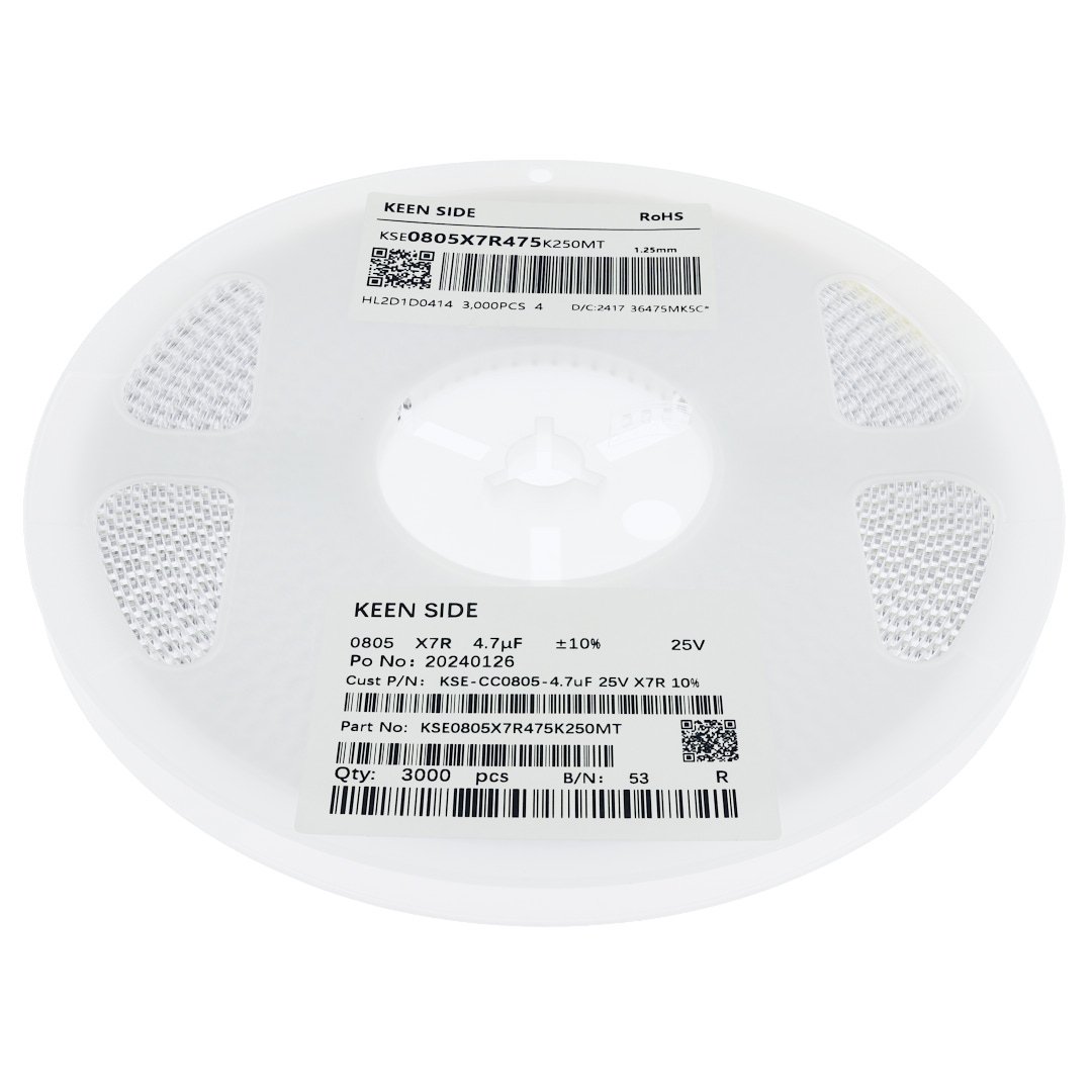 KSE-CC0805-4.7uF 25V X7R 10%