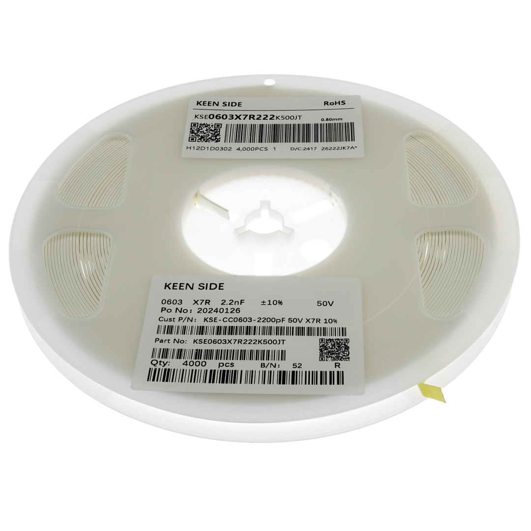 KSE-CC0603-2200pF 50V X7R 10%