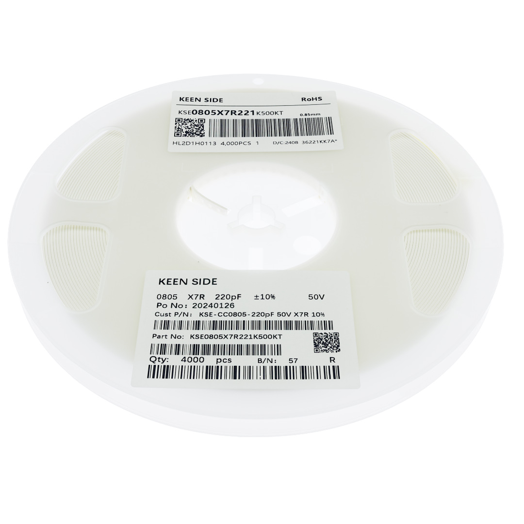 KSE-CC0805-220pF 50V X7R 10%