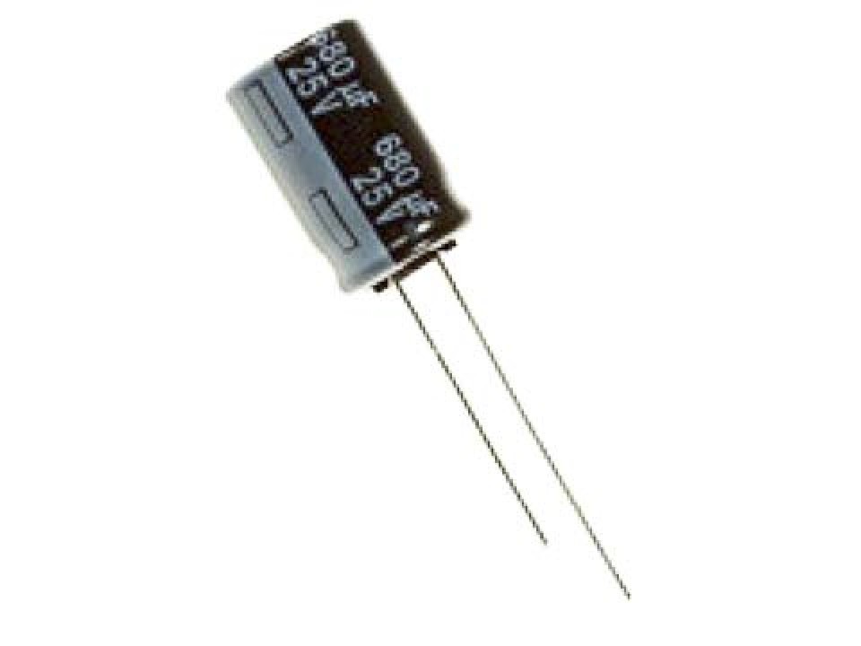 680мкф 25в 105° SH (10Х15) конденсатор Teapo KSH687M025S1A5H15K (арт. 183971)