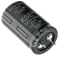 KSE-220UF-400V-2540-105-S — KEEN SIDE