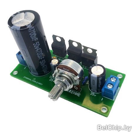 B-CH K-014-1 Adjustable Power Supply SMD res&cap / Регулируемый блок питания (SMD рез. и кон.)