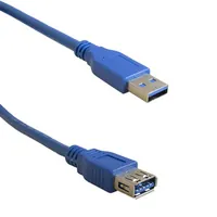 USB3.0 A(m)-USB A(f) Bl 1.8m — RUICHI