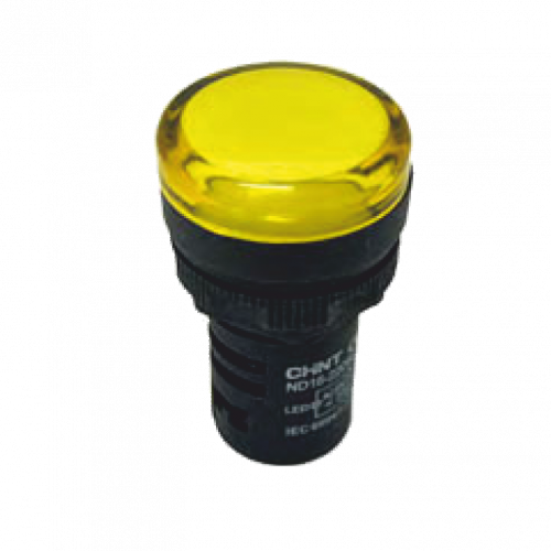 Индикатор ND16-22DS/2 AC/DC 24В желт. CHINT 592939
