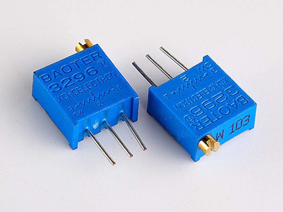 10ком 10% 3296W подстроечный резистор BAOTER 3296W103-LF (арт. 307124)