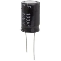 100 UF 250V 105*C 16*25 (JWCO) — JWCO