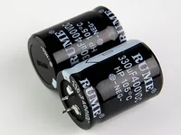 330мкф 400в 105° (35Х35) конденсатор RUME (арт. 310599) — RUME