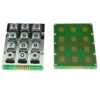 AK-207-N-SSB-WP-MM (3x4 waterproof metal keypad) — Accord
