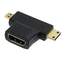 HDMI F to Mini HDMI + Micro HDMI — Китай