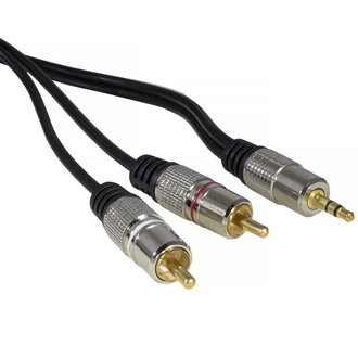 Stereo 3,5 mm - 2 RCA GM 1.5m
