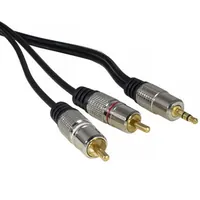 Stereo 3,5 mm - 2 RCA GM 1.5m — RUICHI