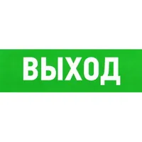 Указатель выхода 100х300 — ЗИП