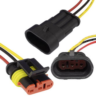 SuperSeal 1.5, 3PIN MF (18AWG 20cm)