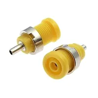 Z014 4mm panel jack YELLOW — RUICHI