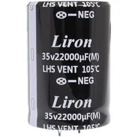 22000 UF 35V 105*C 35*50 Liron — Liron